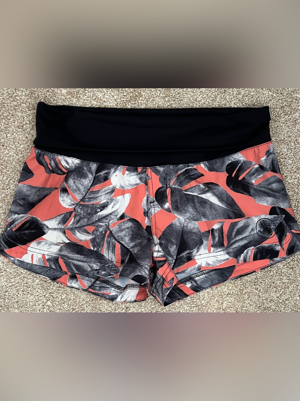 Body Glove Foldover Waist BoardShorts/Swim Coverup Size Small